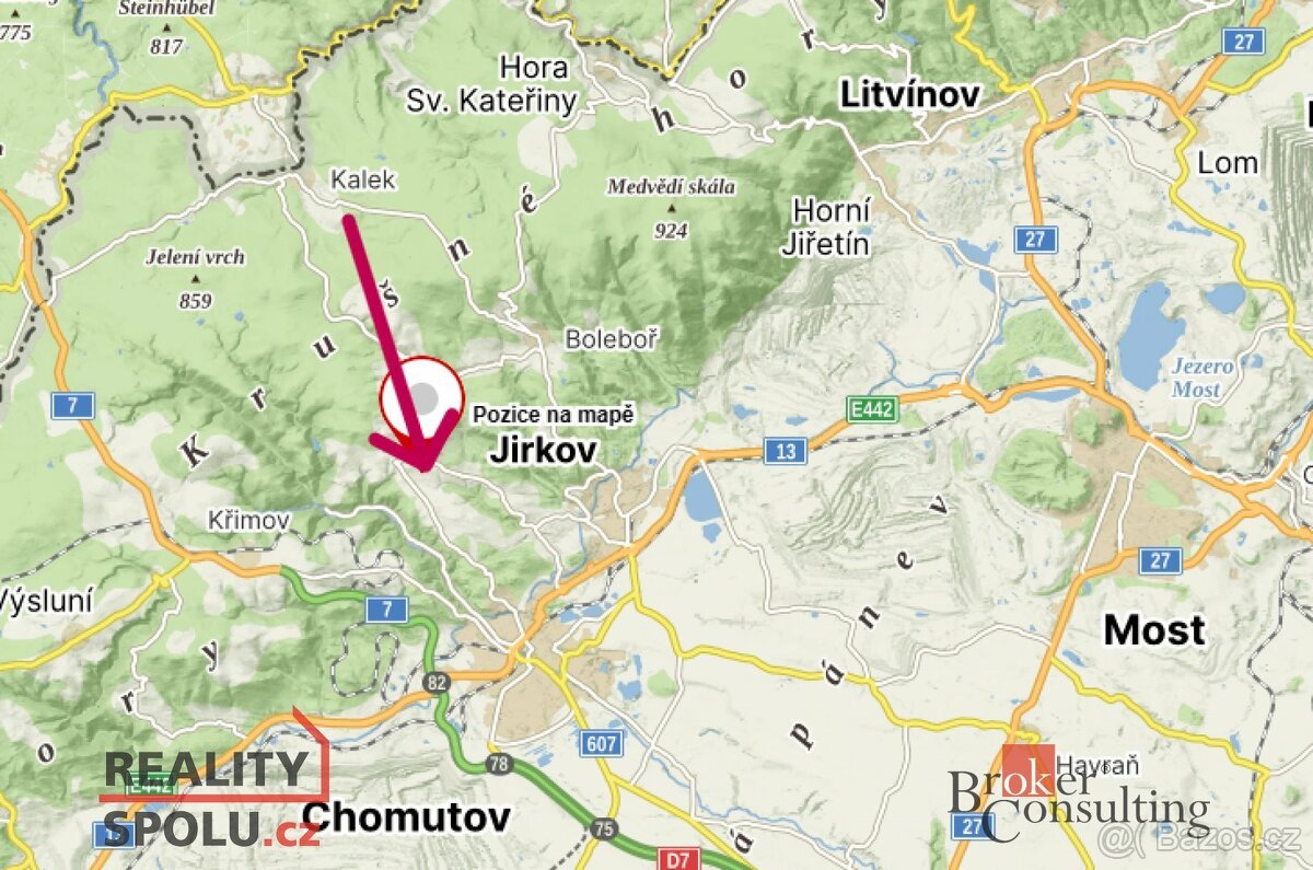Prodej, pozemky/bydlení, 614 m2, Blatno, Chomutov [ID 58522]