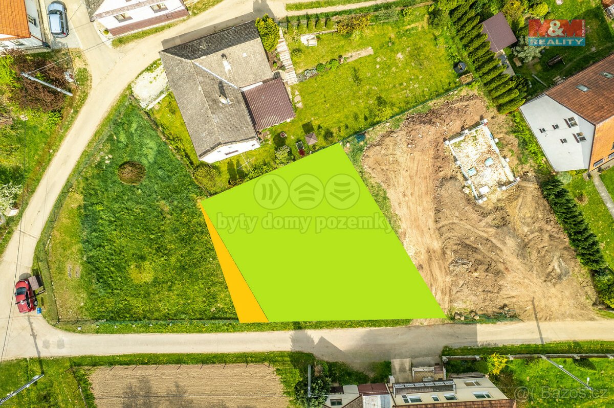 Prodej stavebního pozemku 539 m² v Prostředním Poříčí.