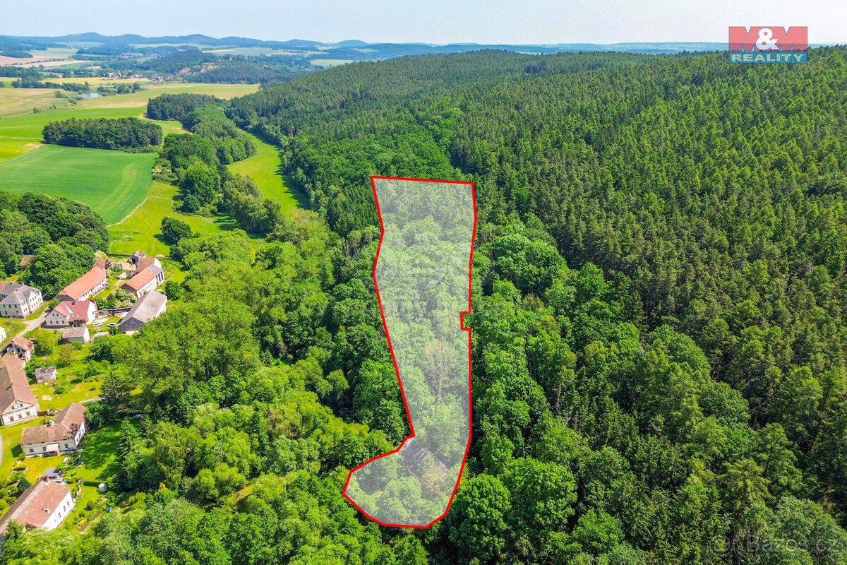 Prodej pozemku k bydlení, 5096 m², Hostouň, ul. Slatina