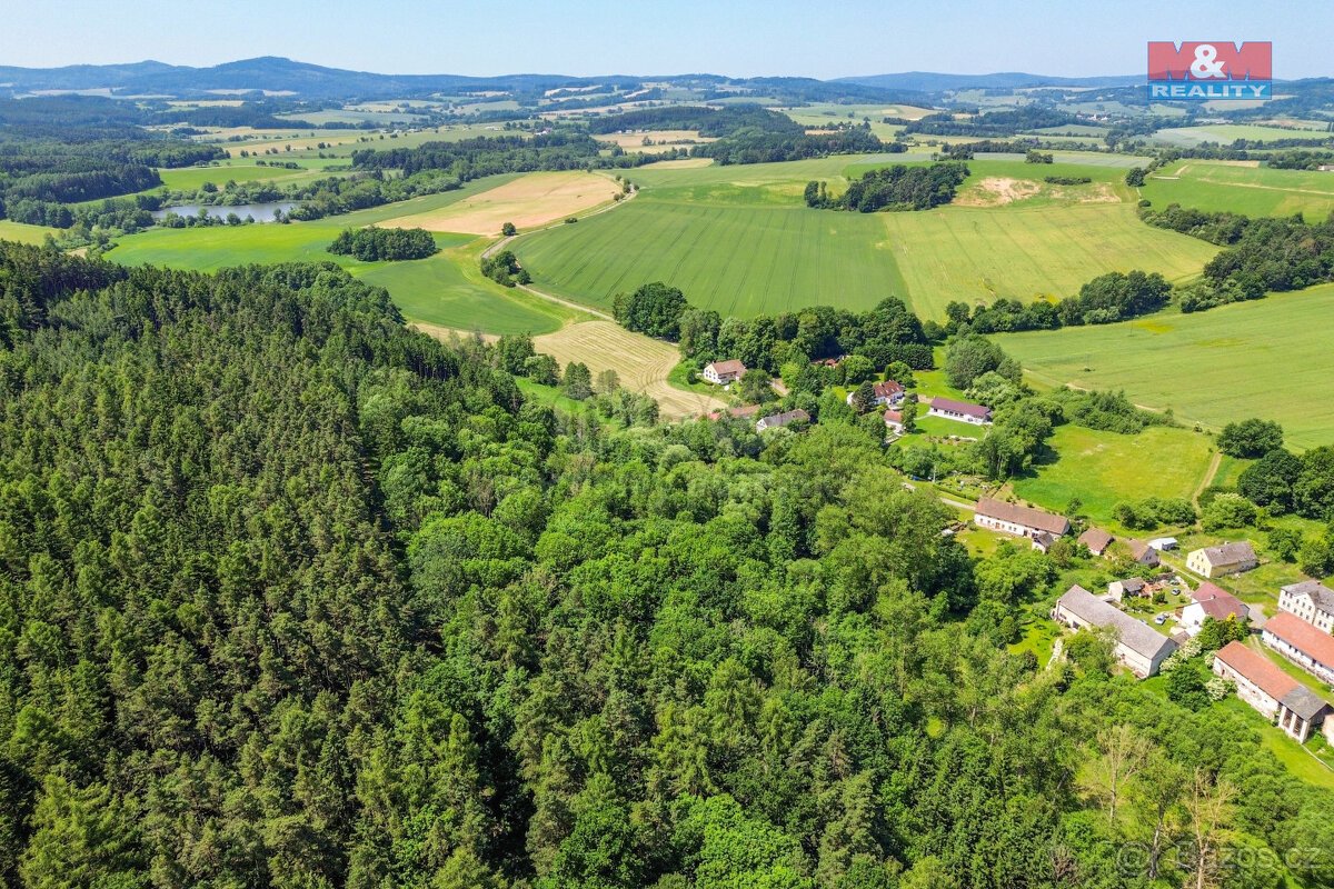 Prodej pozemku k bydlení, 5096 m², Hostouň, ul. Slatina