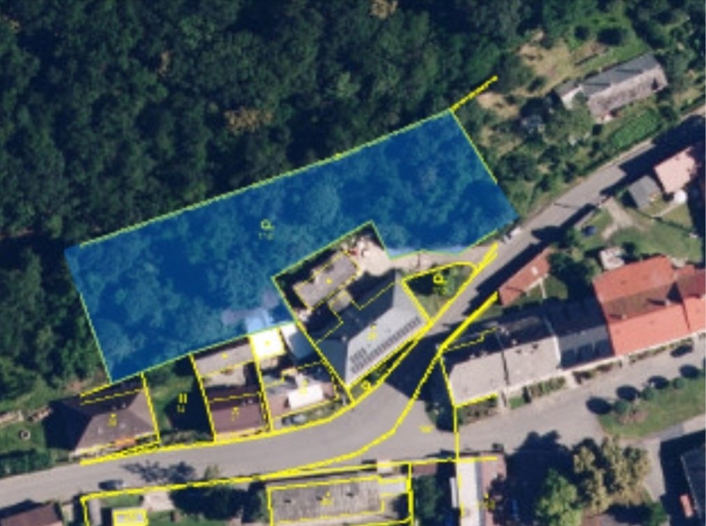Prodej pozemku určené k rekreaci, krásné a klidné místo 2495