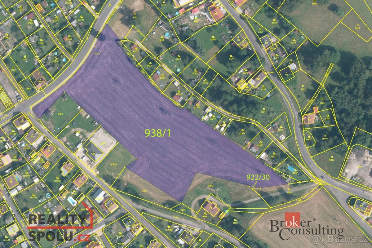 Prodej, pozemky/louka, 11634 m2, Rotava, Sokolov [ID 69881]