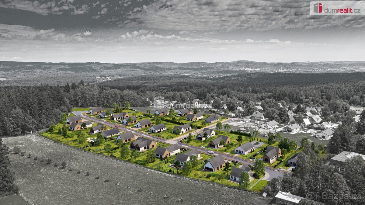 Prodej, stavební pozemek, "Projekt Schönthal", Krásné, mik