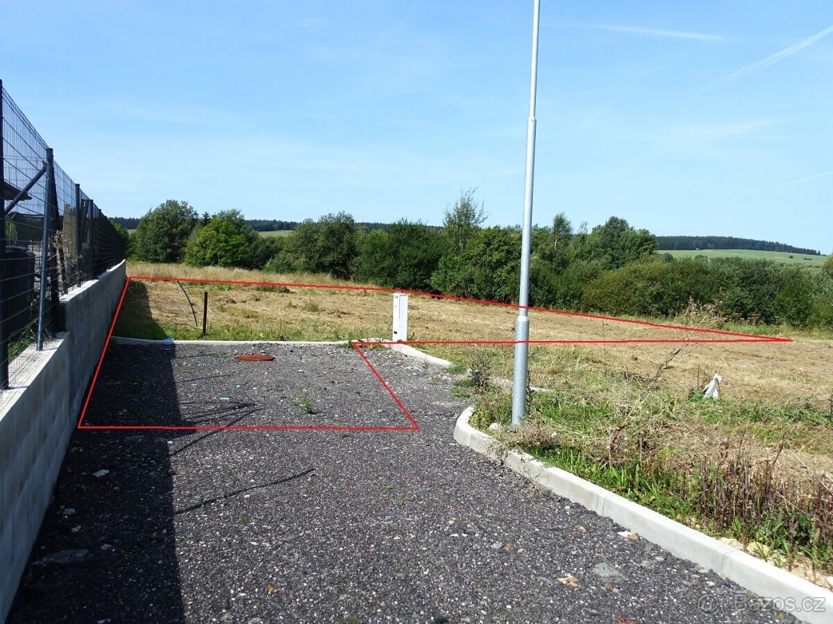 Stavební pozemek 716 m², Drmoul, okres Cheb