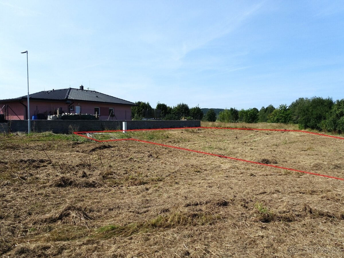 Stavební pozemek 716 m², Drmoul, okres Cheb
