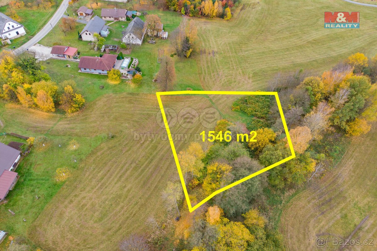 Prodej louky, 1546 m², Liberk
