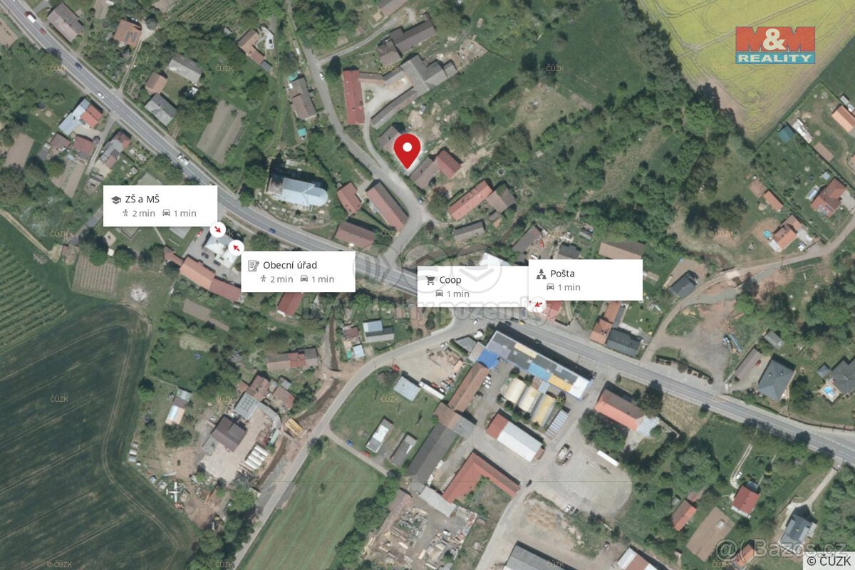 Prodej pozemku 1198 m2 v Úlibicích
