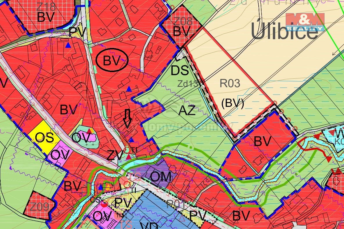 Prodej pozemku 1198 m2 v Úlibicích