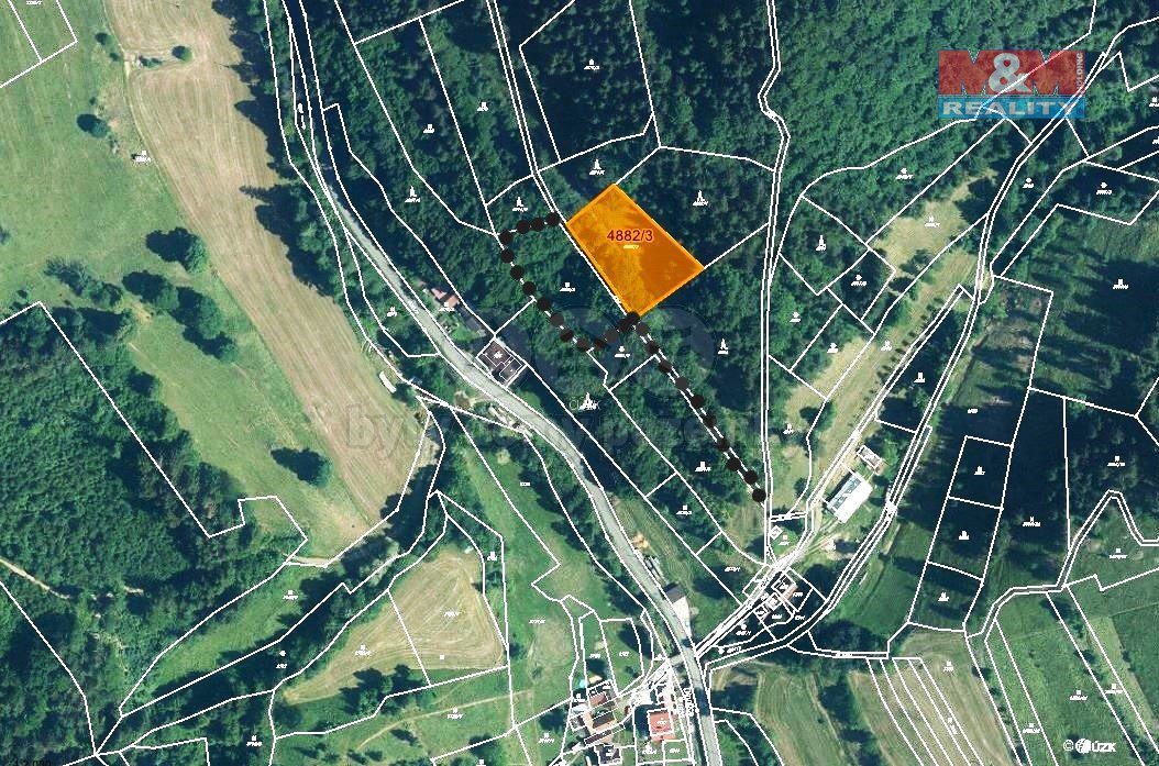Prodej louky, 3970 m², Halenkov