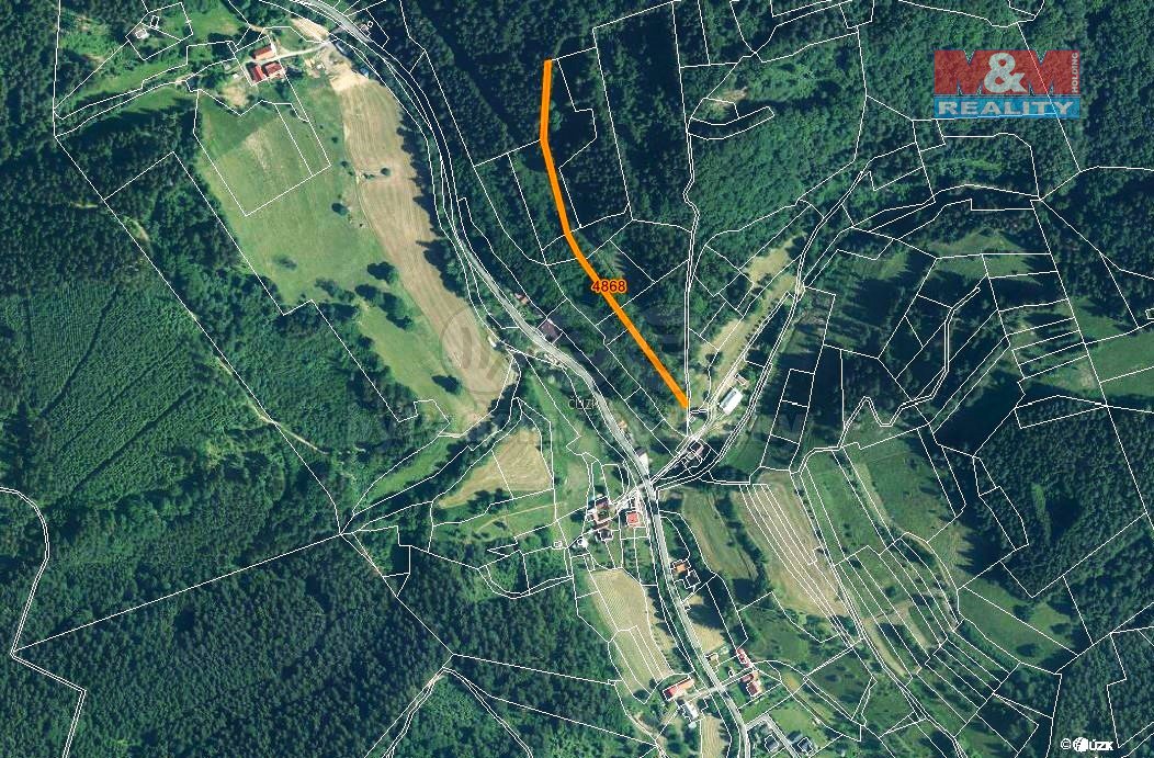 Prodej louky, 3970 m², Halenkov
