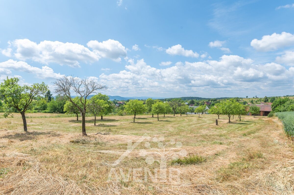 Prodej stavebního pozemku, zahrady a pole - 5 017 m2 - Lačno