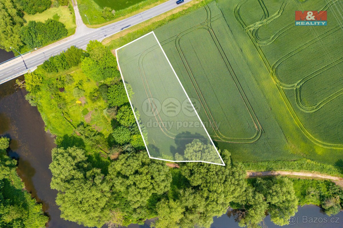Prodej pole, 2210 m², Plzeň, ul. Zámecká
