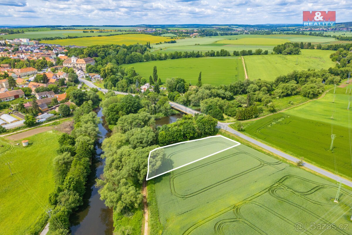 Prodej pole, 2210 m², Plzeň, ul. Zámecká