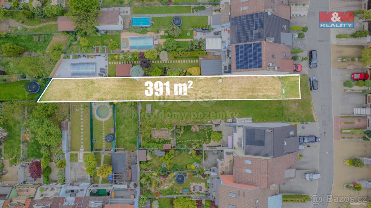 Prodej pozemku k bydlení, 391 m², Uherské Hradiště