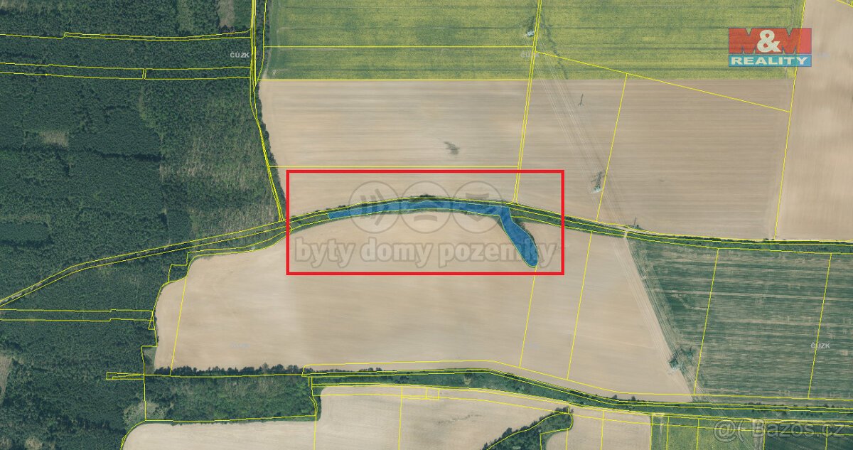Prodej louky, 6482 m², Lochousice