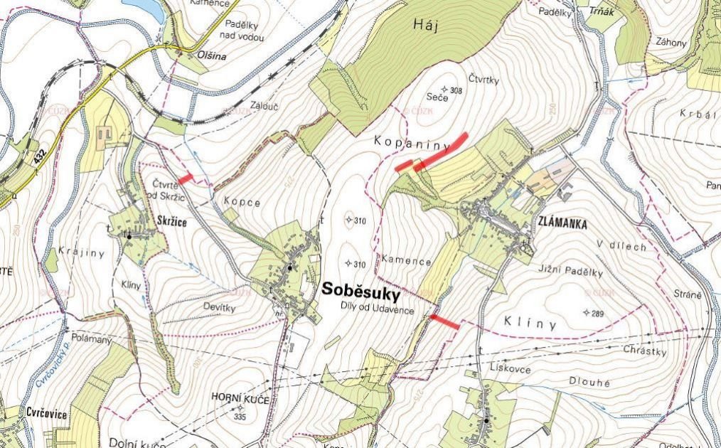 Zemědělská půda, prodej, Kvasice, Kroměříž