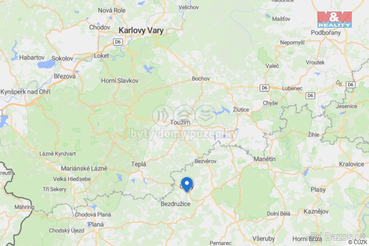 Prodej pozemku k bydlení, 987 m², Úterý