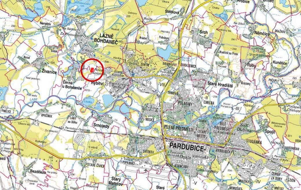 Zemědělská půda, prodej, Lázně Bohdaneč, Pardubice