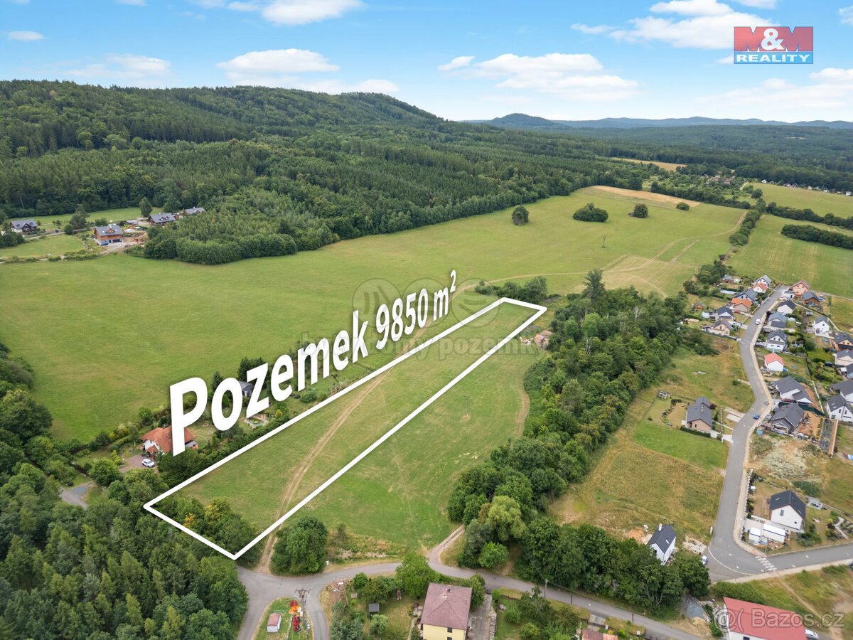 Prodej pozemku k bydlení, 9852 m², Nový Jáchymov