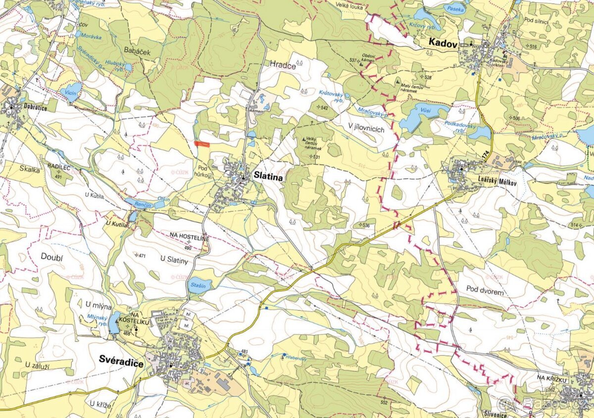 Louka, prodej, Slatina, Klatovy