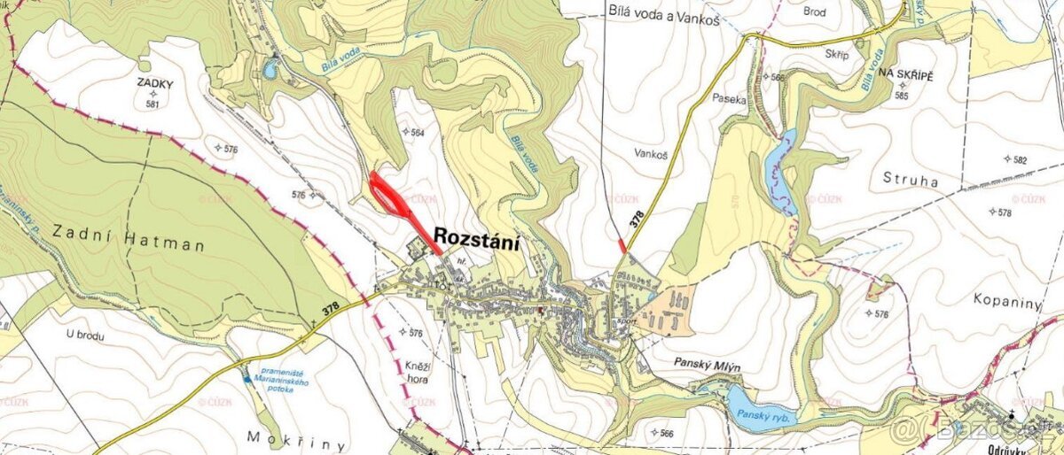 Zemědělská půda, prodej, Rozstání, Prostějov