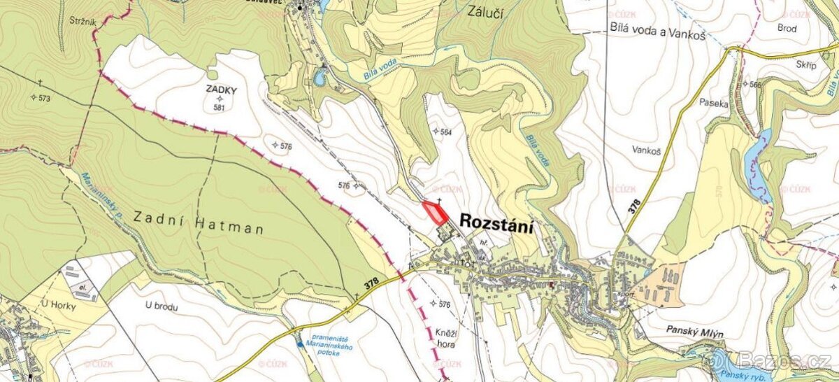 Zemědělská půda, prodej, Rozstání, Prostějov