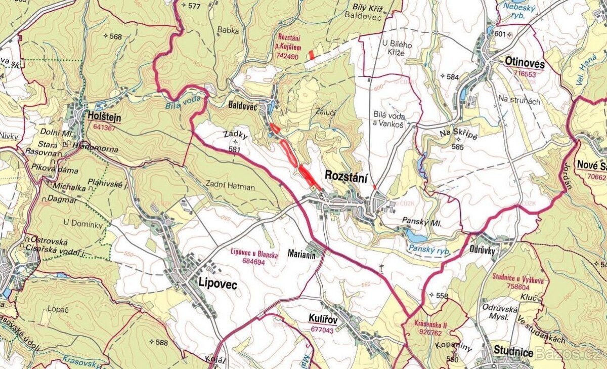 Zemědělská půda, prodej, Rozstání, Prostějov