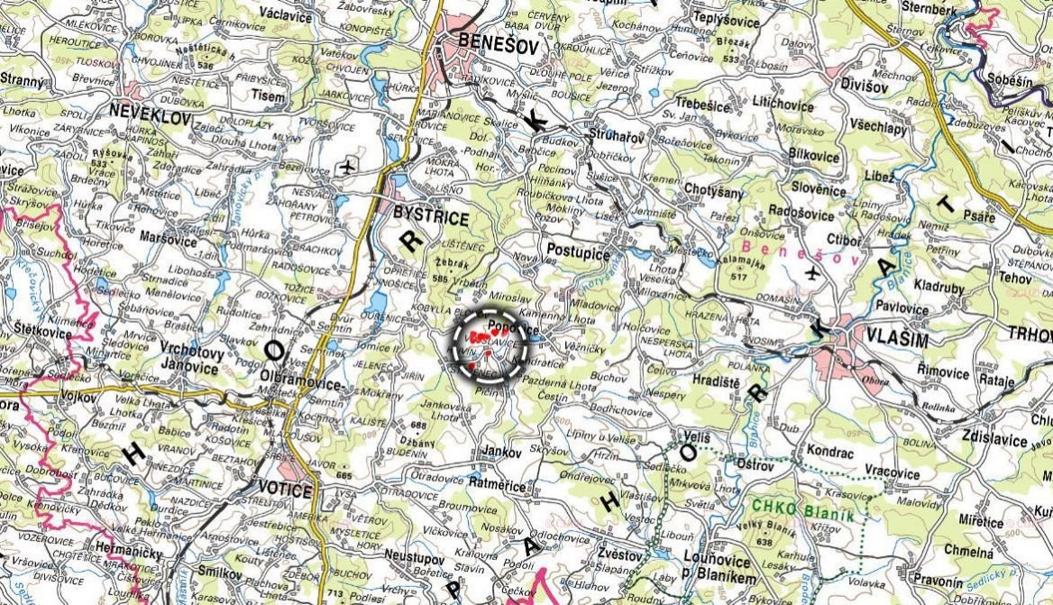 Zemědělská půda, prodej, Kobylí a Plchov, Bystřice, Benešov