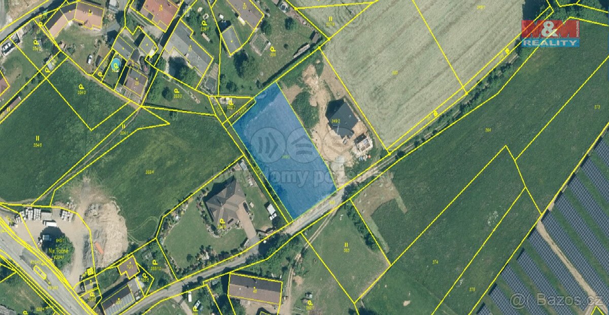 Prodej pozemku k bydlení, 1752 m², Kocourov