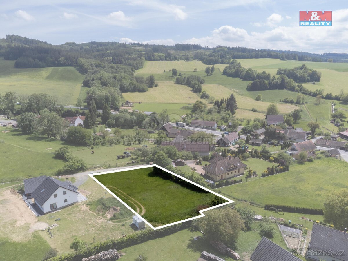 Prodej pozemku k bydlení, 1752 m², Kocourov