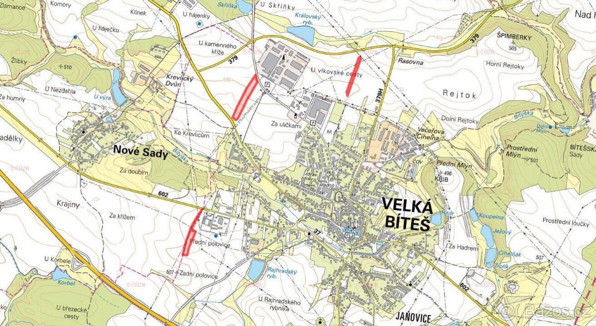 Zemědělská půda, prodej, Velká Bíteš, Žďár nad Sázavou