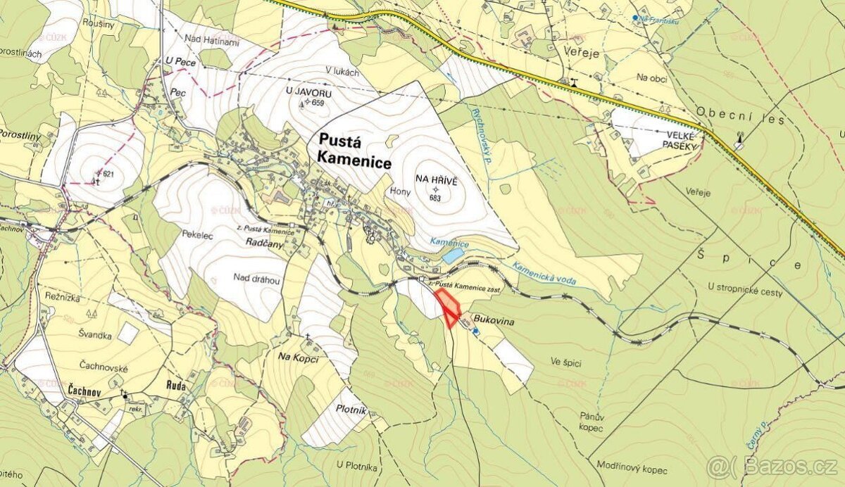 Louka, prodej, Pustá Kamenice, Svitavy