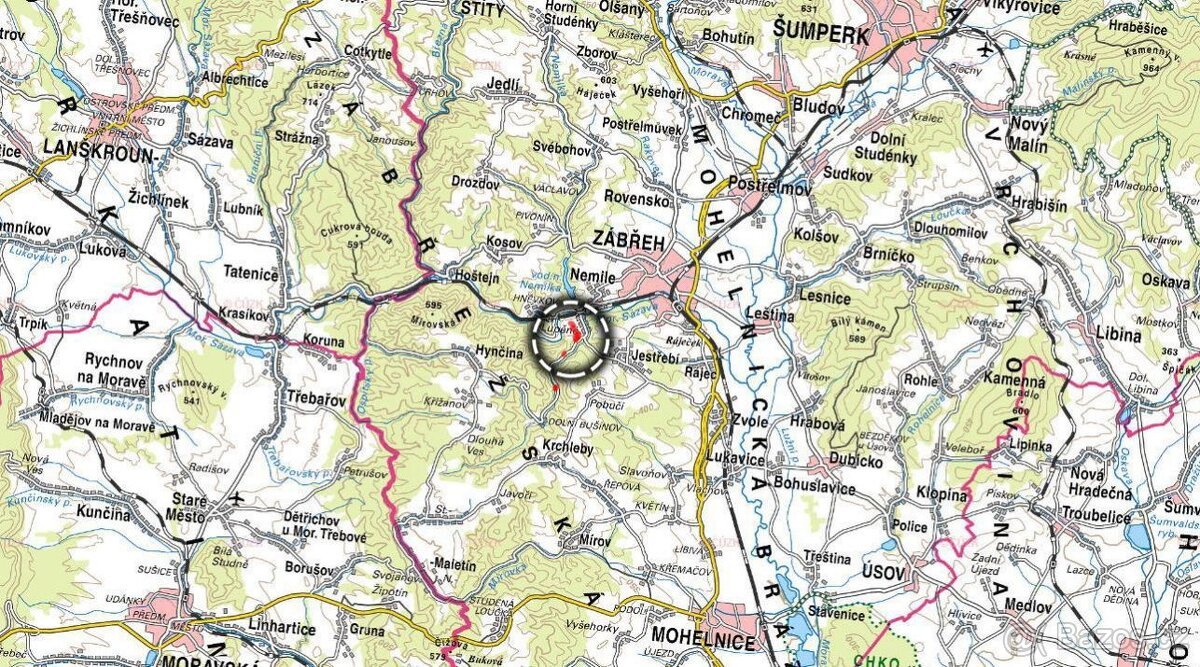 Louka, prodej, Lupěné, Nemile, Šumperk