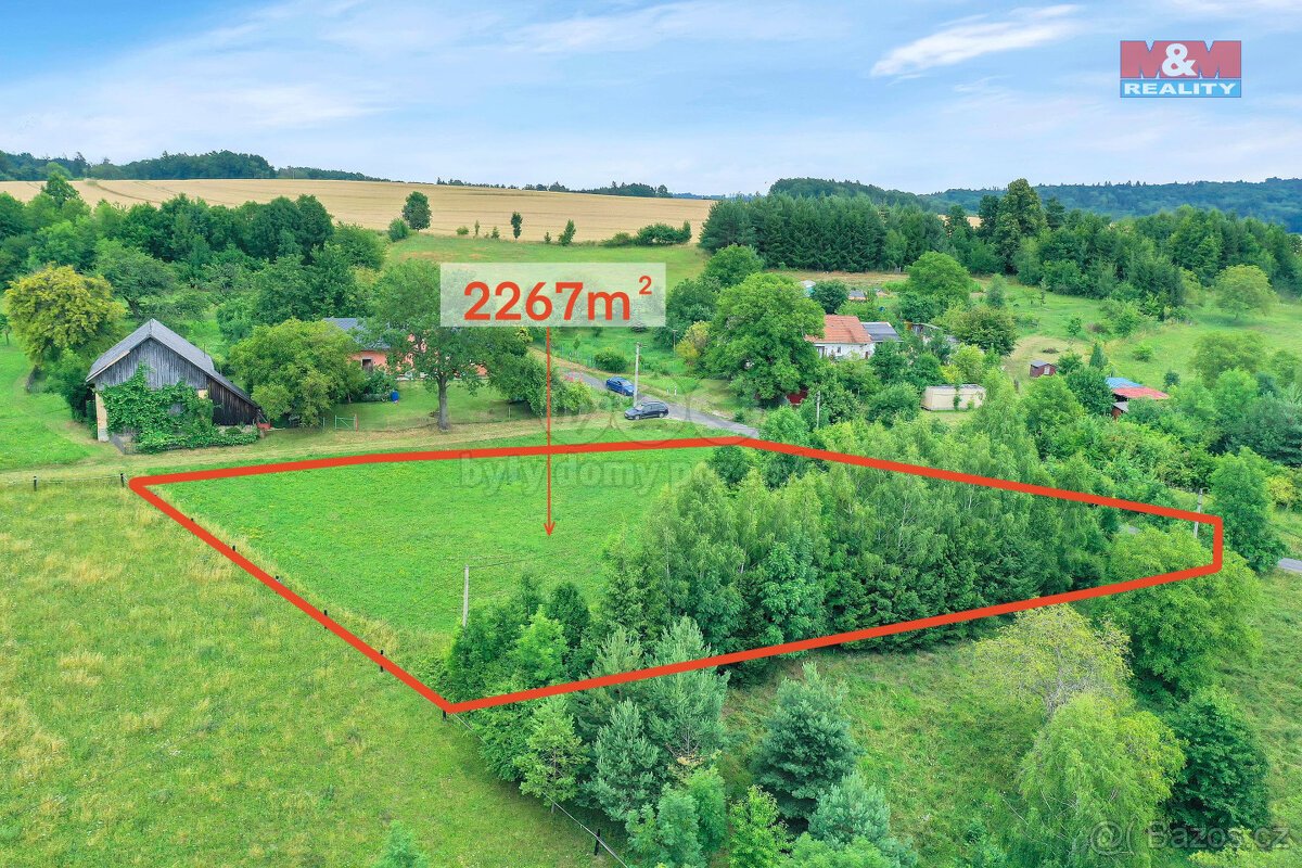 Prodej pozemku k bydlení, 2267 m², Libuň