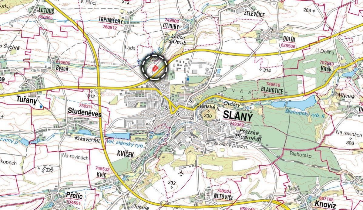 Zemědělská půda, prodej, Slaný, Kladno