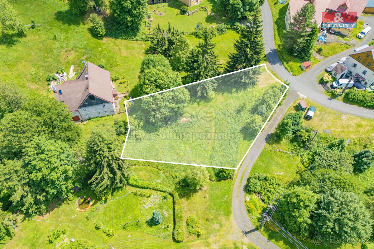 Prodej pozemku k bydlení, 1171 m², Jáchymov