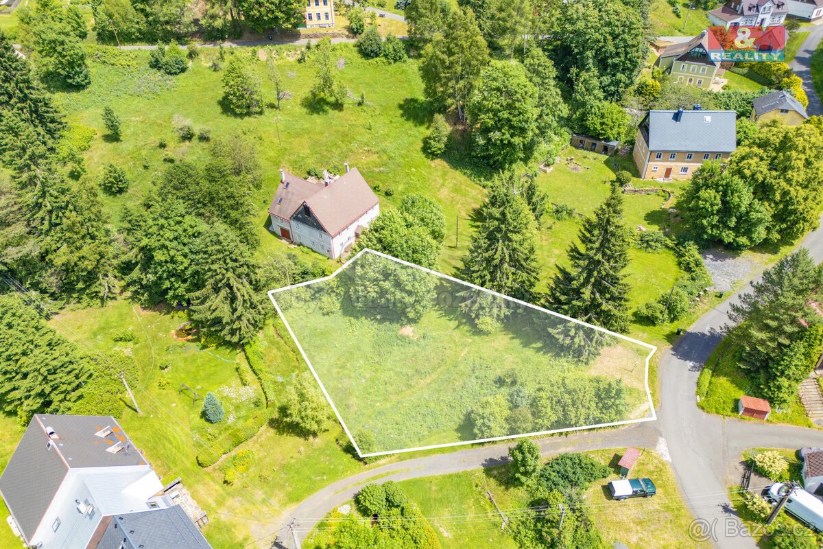 Prodej pozemku k bydlení, 1171 m², Jáchymov