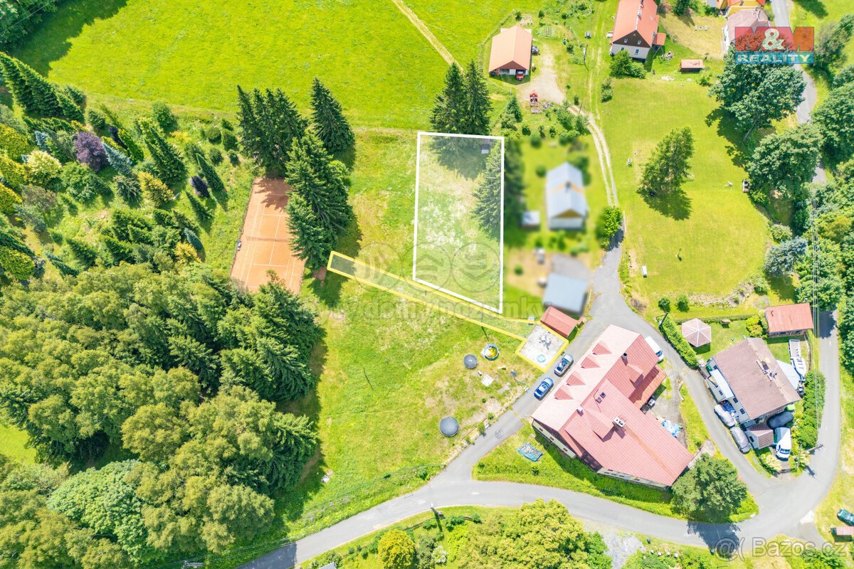 Prodej pozemku k bydlení, 907 m², Jáchymov