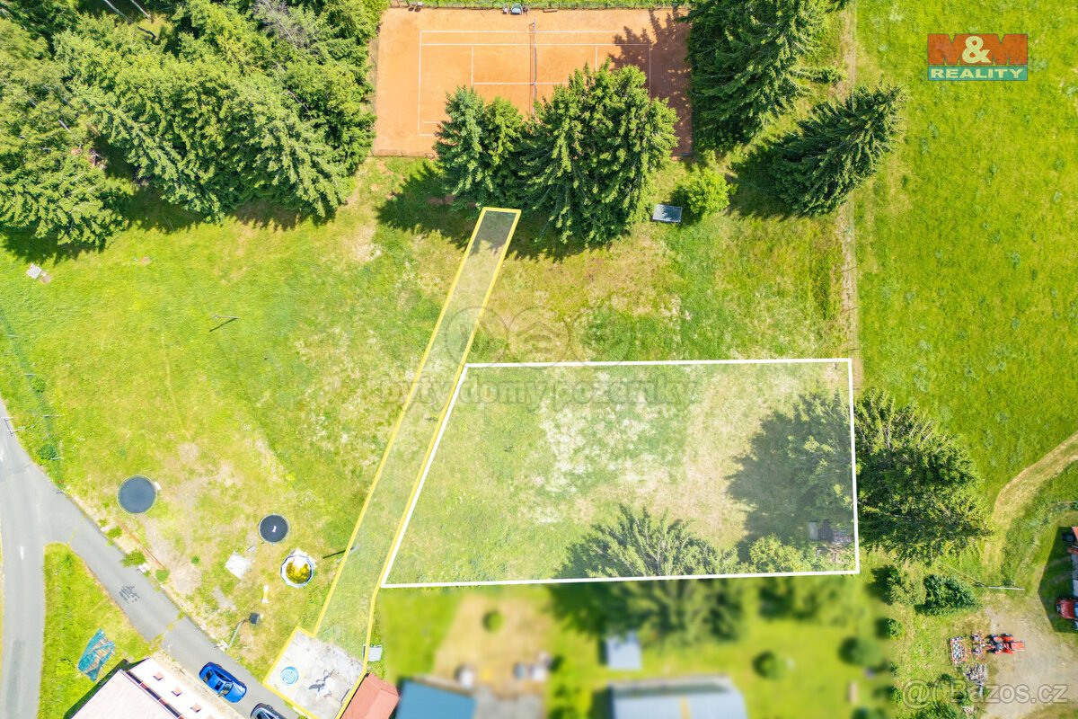 Prodej pozemku k bydlení, 907 m², Jáchymov