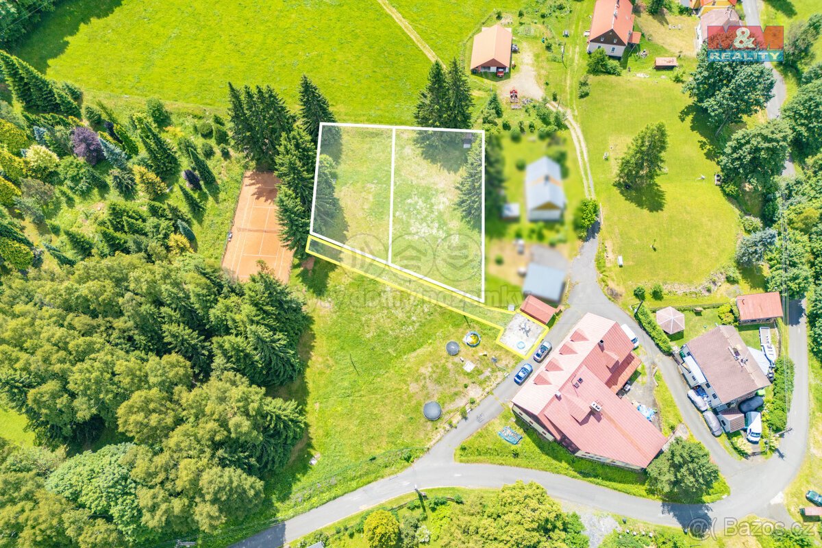 Prodej pozemku k bydlení, 907 m², Jáchymov
