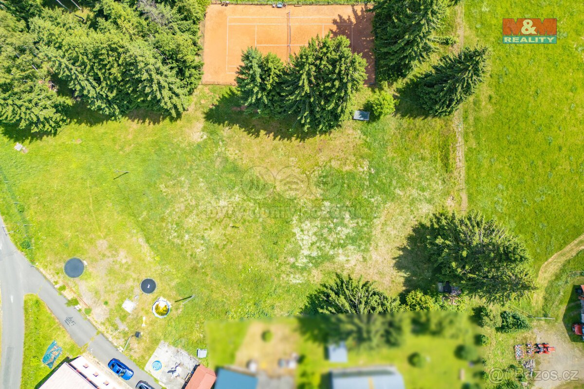 Prodej pozemku k bydlení, 907 m², Jáchymov