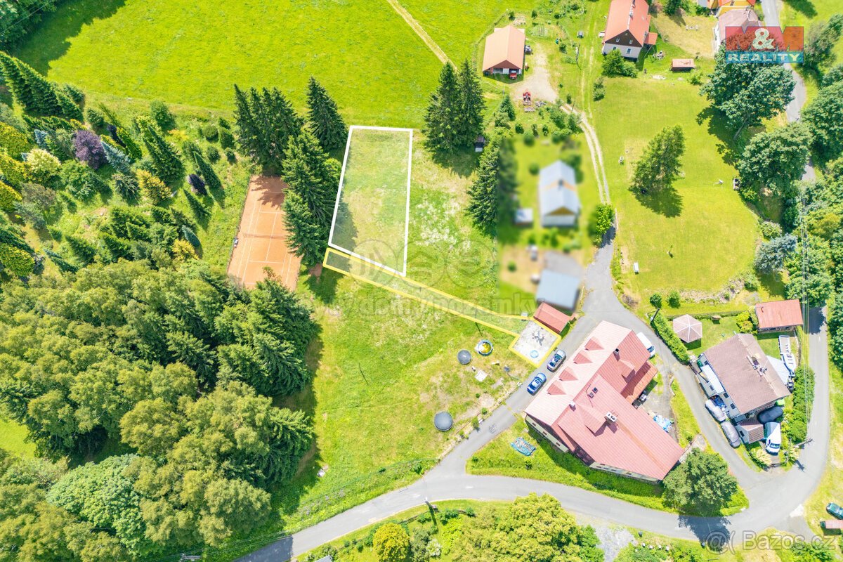 Prodej pozemku k bydlení, 907 m², Jáchymov