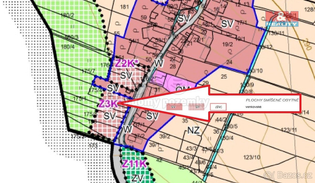 Prodej pozemku, 6470 m², Provodov-Šonov, Kleny