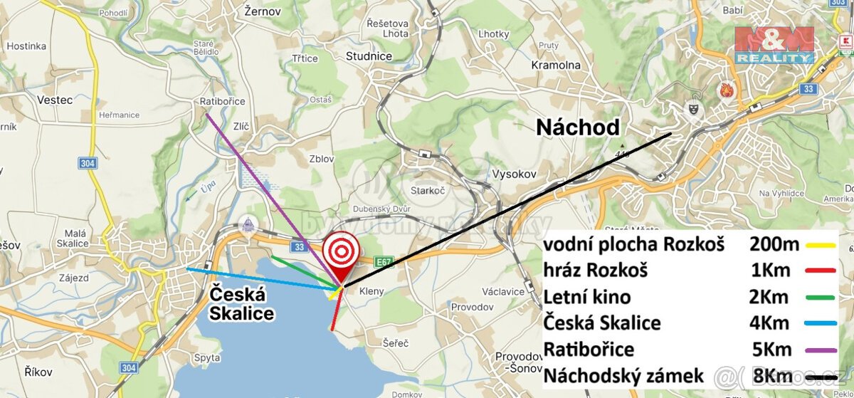 Prodej pozemku, 6470 m², Provodov-Šonov, Kleny