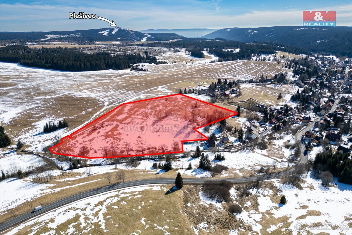 Prodej louky, 34345 m², Pernink