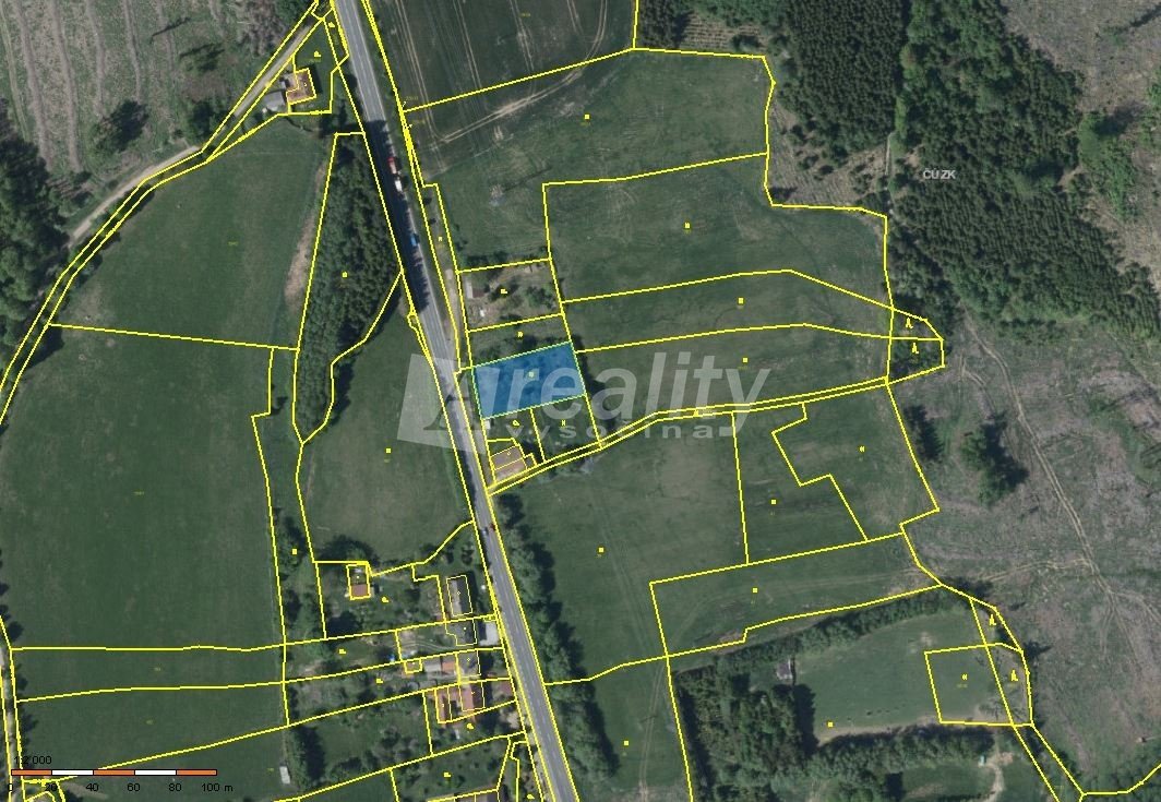 Prodej stavebního pozemku, Nová Brtnice, ev.č. 01911