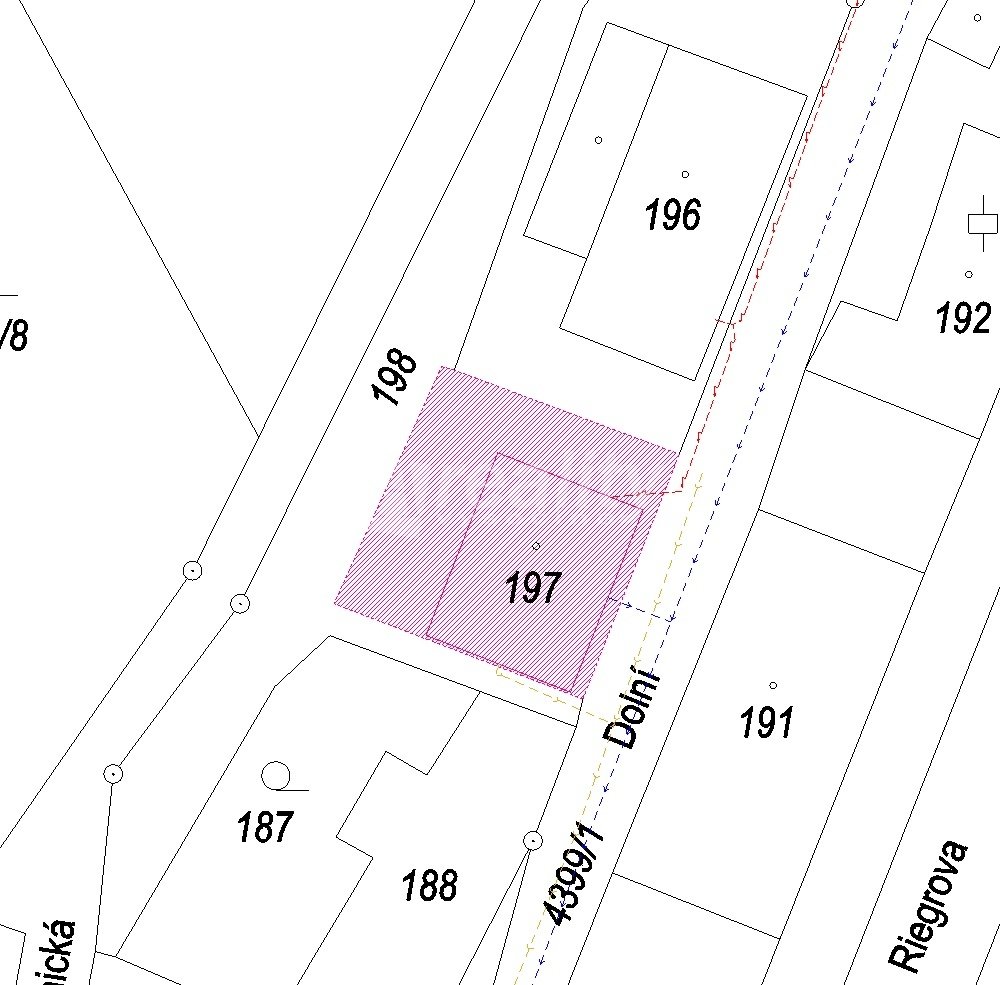 Prodej parcely, 191 m2, Chotěboř, ev.č. 01561