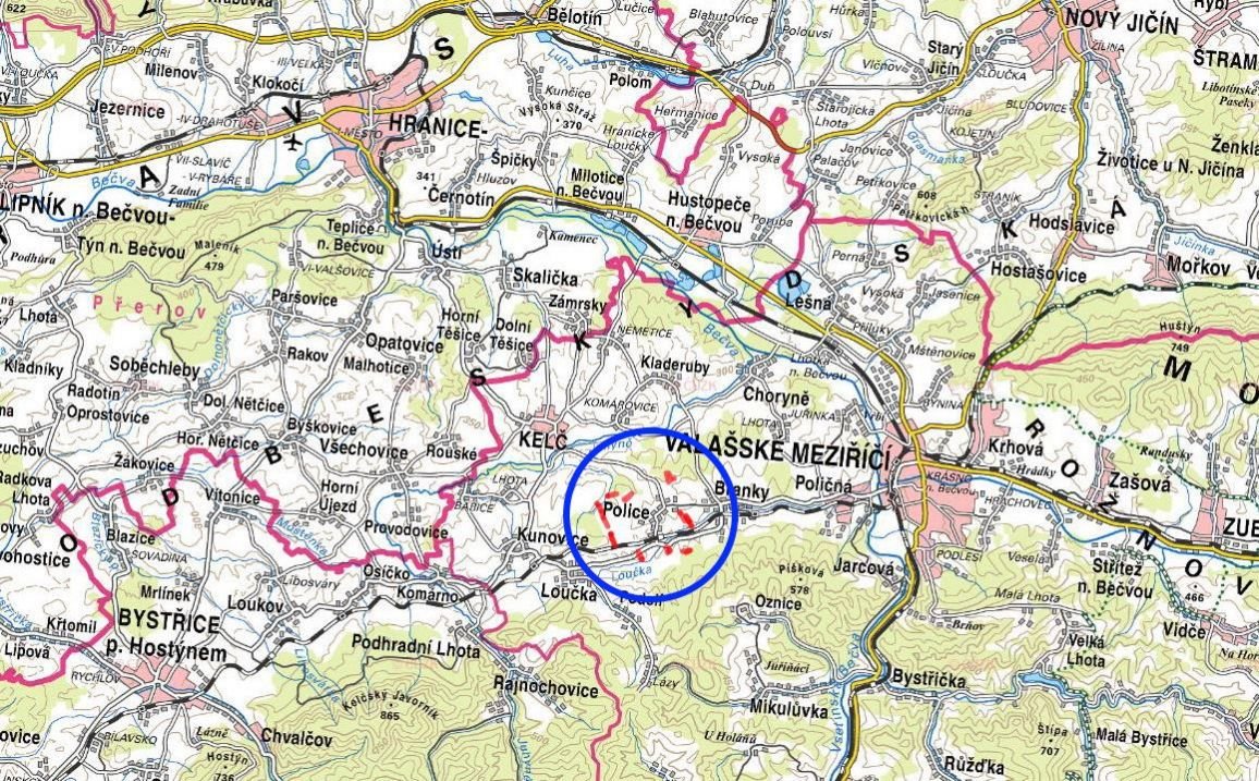 Zemědělská půda, prodej, Police, Vsetín