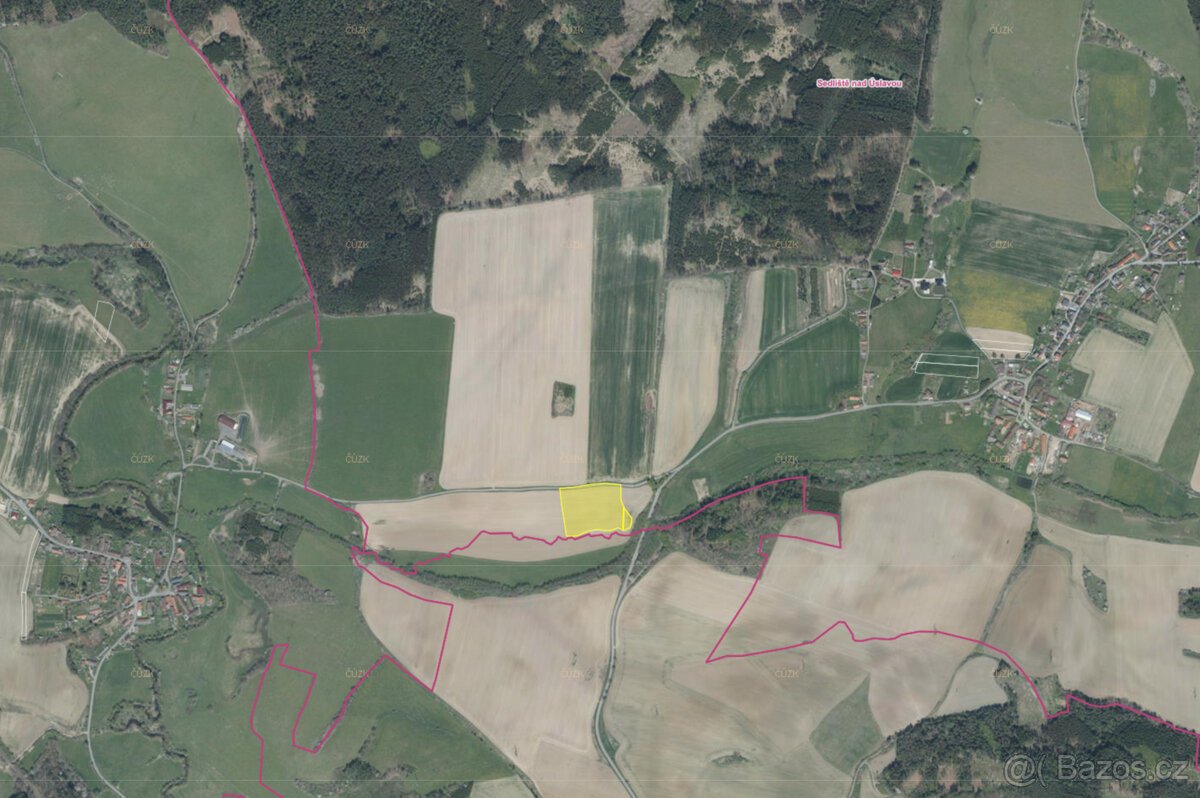 Pole Sedliště nad Úslavou