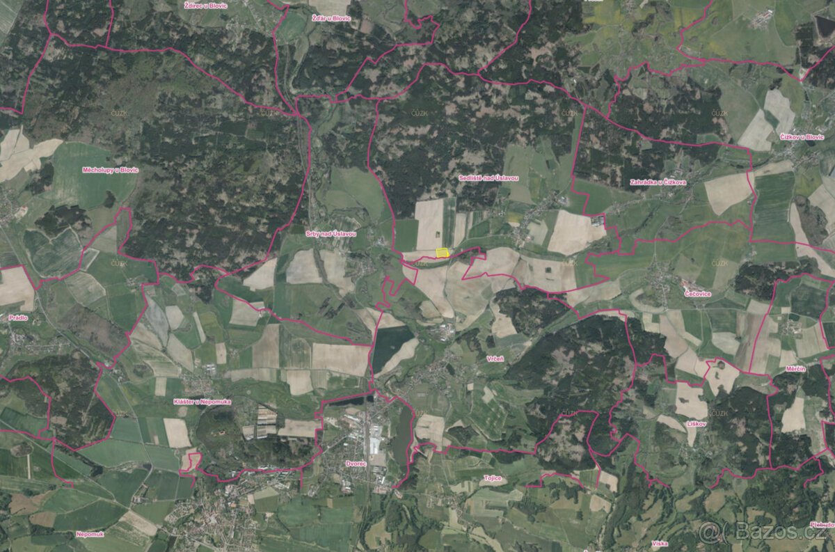 Pole Sedliště nad Úslavou